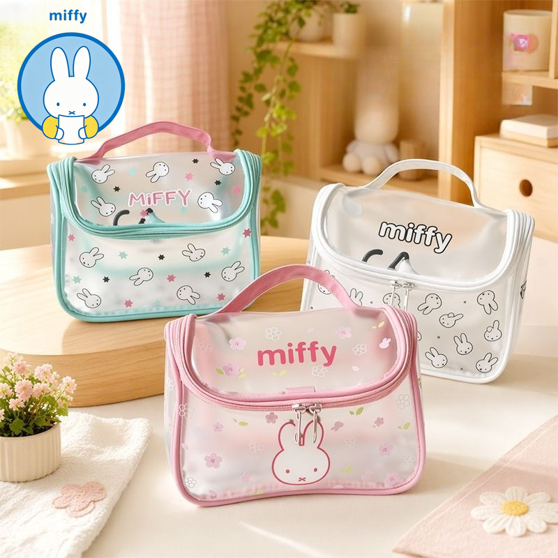 Beauty Makeup Edit - Kawaii Miffy transparante make-up tas voor