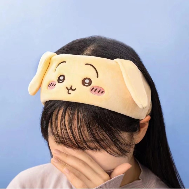 Beauty Makeup Edit - Hot Chiikawa Spa Hoofdband Zacht Dik