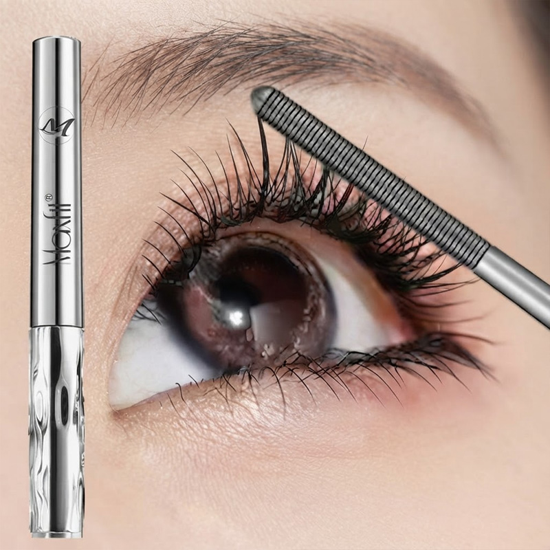 Waterproof Mascara Wand - Maxfine Waterproof Mascara, slanke borstel voor