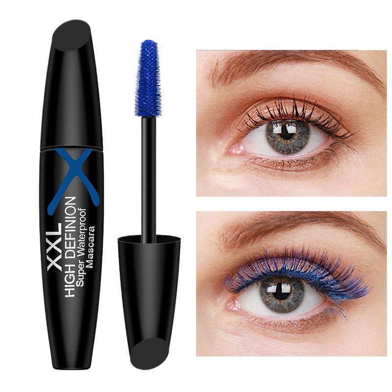 Waterproof Mascara Wand - Blauwe Mascara voor Wimpers Volumizing Mascara