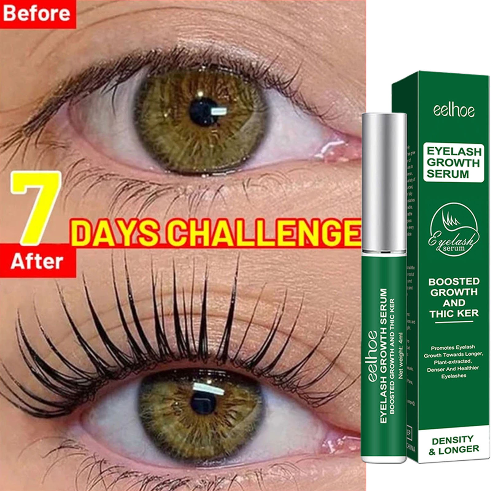 Lash Serum Growth - Snelle Wimpergroei Serum 7 Dagen Natuurlijke