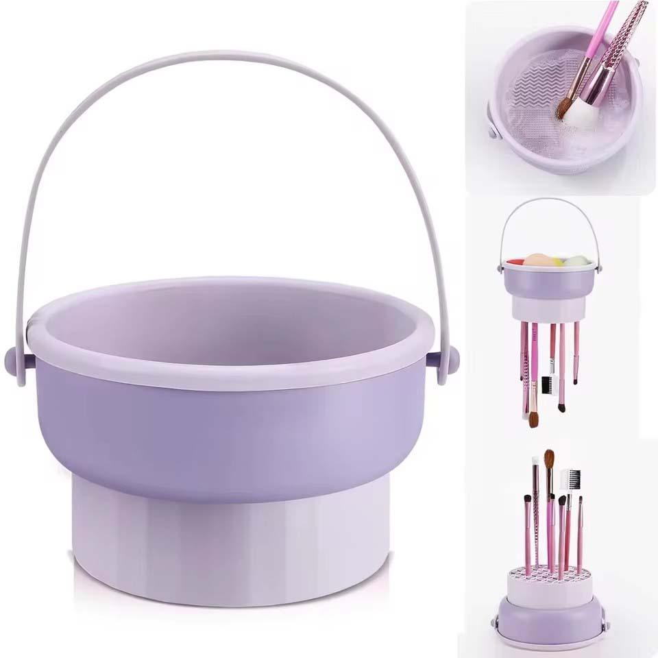 Beauty Makeup Tools Set - Reinigingskom voor make-upborstels, schoonmaaktool voor beautyblenders,