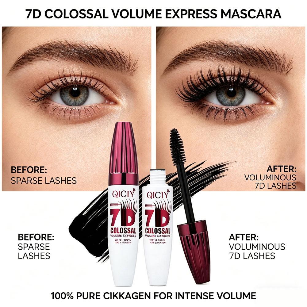 Waterproof Mascara Wand - 7D Waterproof Mascara Langdurige Volume Curling