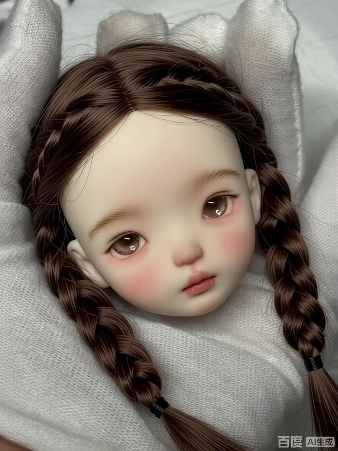 Beauty Makeup For Girl - 1/6 Schaal SD BJD Poppenhoofd -