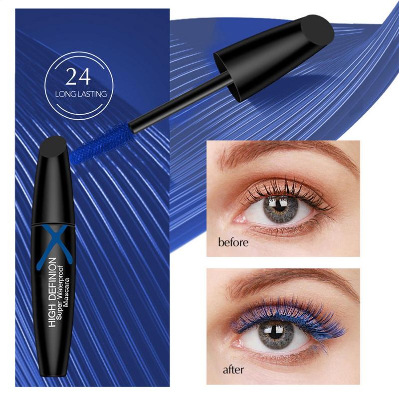 Blauwe Mascara voor Wimpers Vo - Waterproof Mascara Wand recensie en prijs