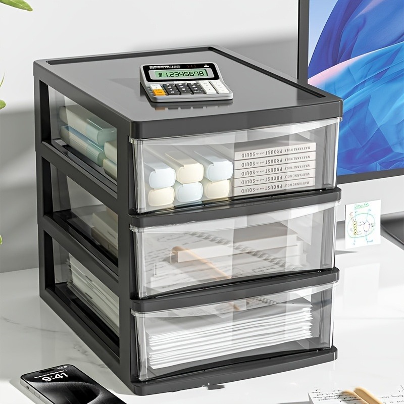 Transparante plastic opbergbox - Beauty Makeup Desk recensie en prijs