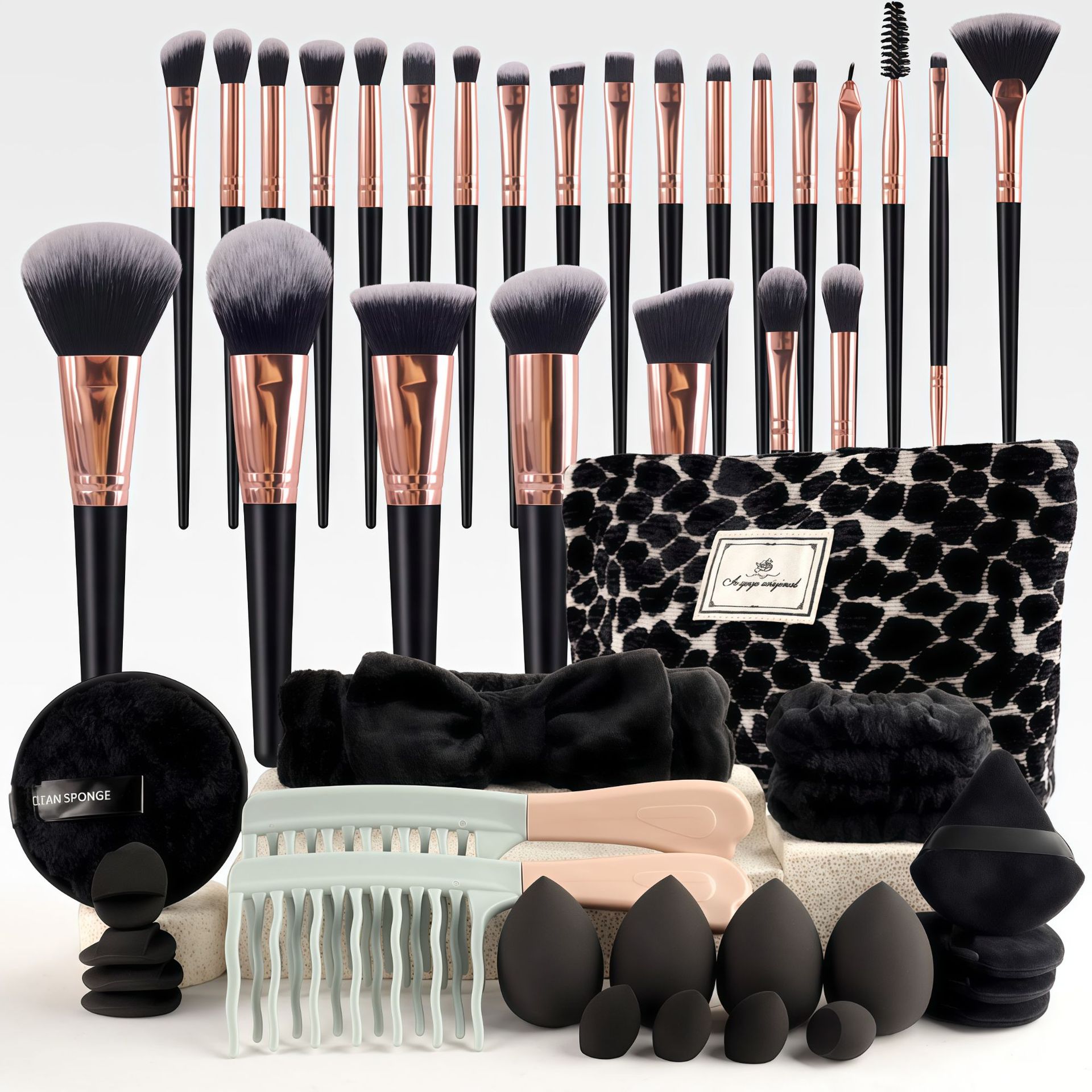 Make-up kwastenset, chique geu - Beauty Makeup Tools Set recensie en prijs