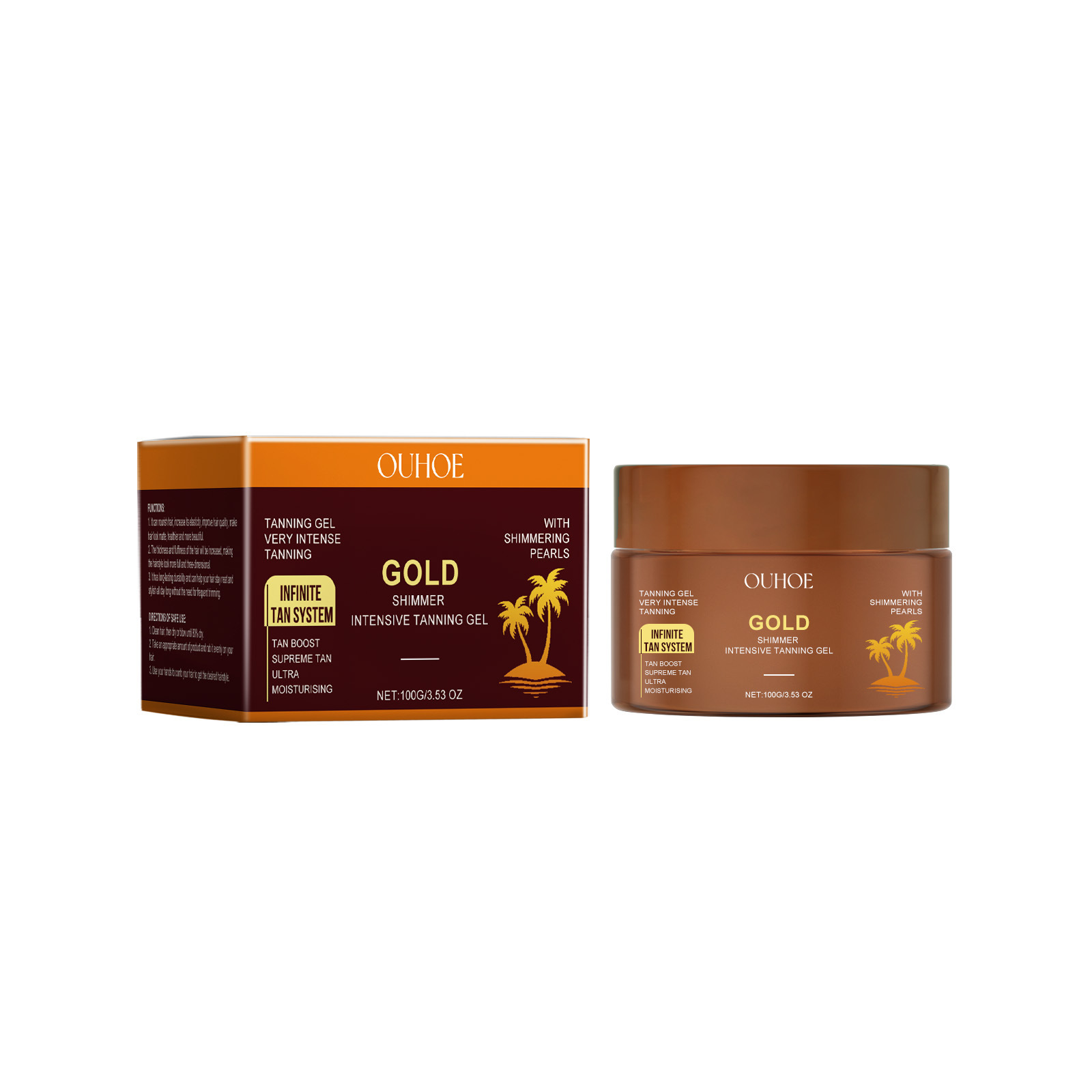 Bruiningsversneller Crème Bron - Body Shimmer Lotion recensie en prijs