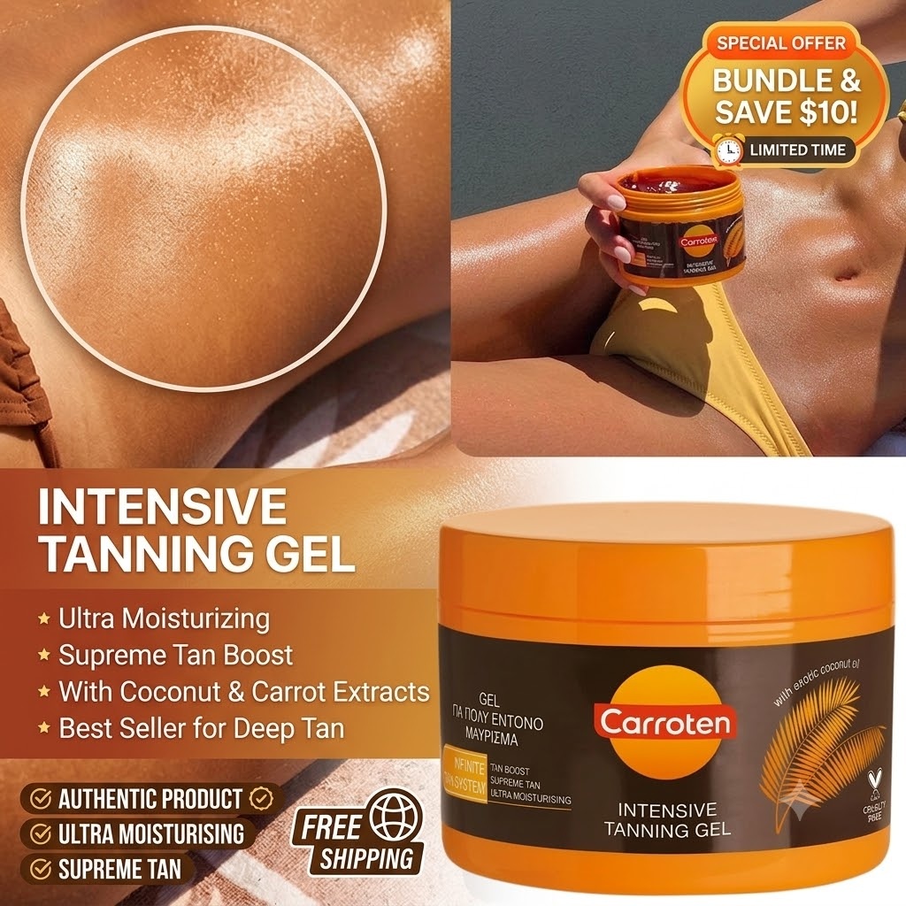 150ml Carroten Intensieve Zonn - Body Shimmer Lotion recensie en prijs