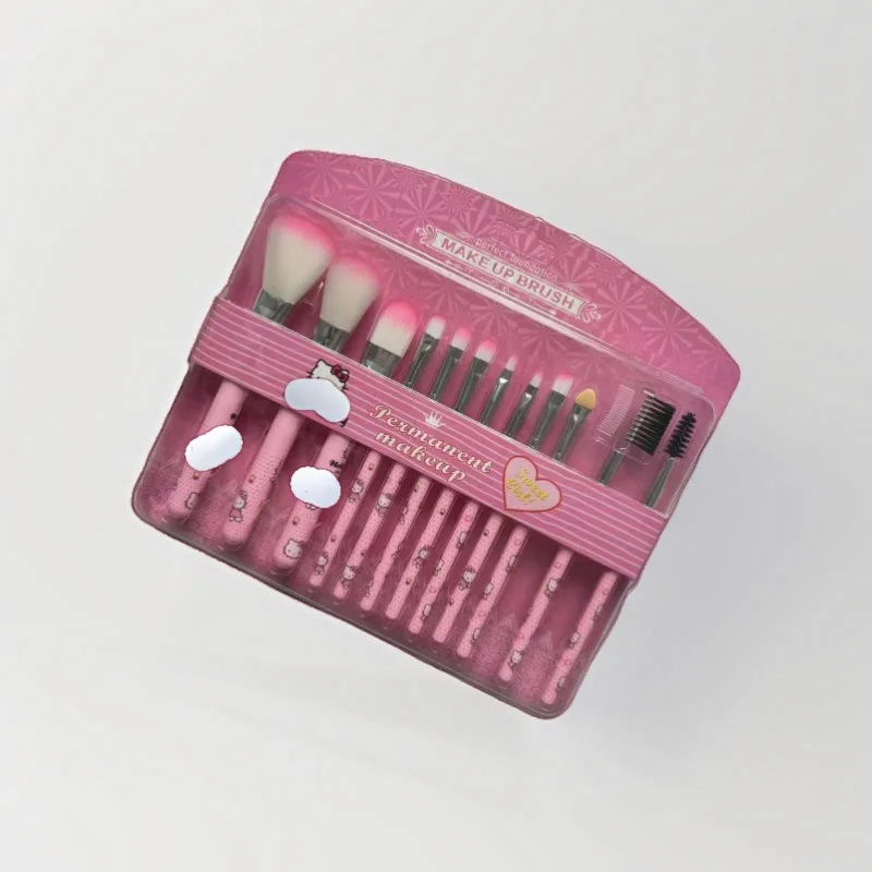 Hello Kitty 12-delige make-upb - Beauty Makeup Tools Set recensie en prijs