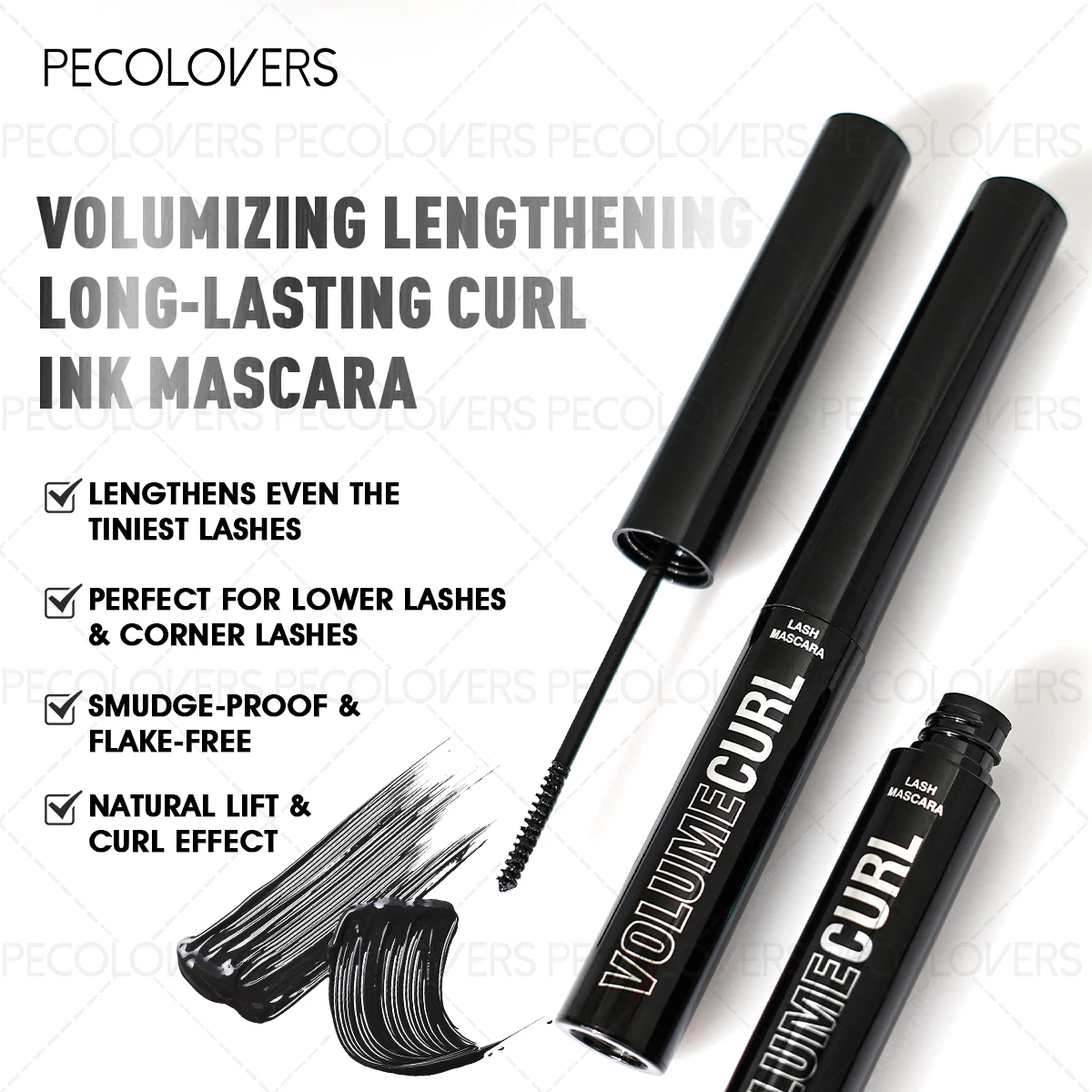 1PC [Cadeaus voor meisjes] Zwa - Waterproof Mascara Wand recensie en prijs