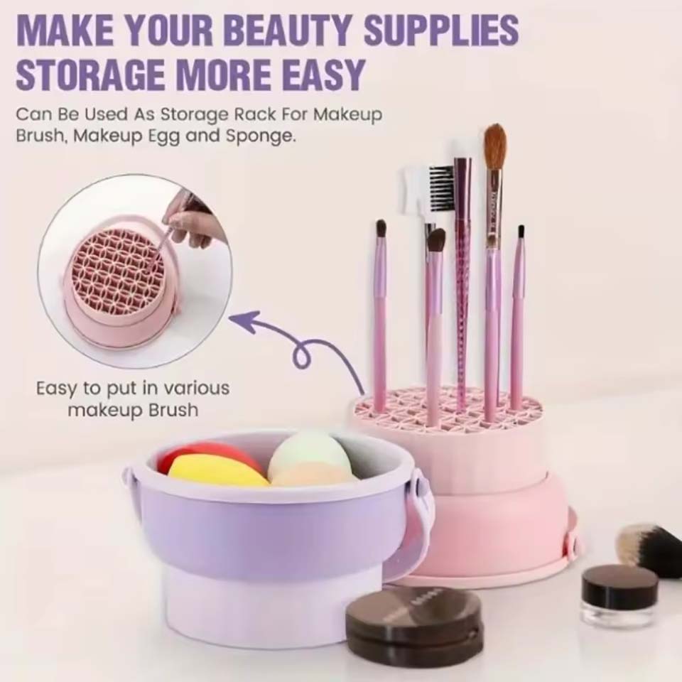 Reinigingskom voor make-upbors - Beauty Makeup Tools Set recensie en prijs