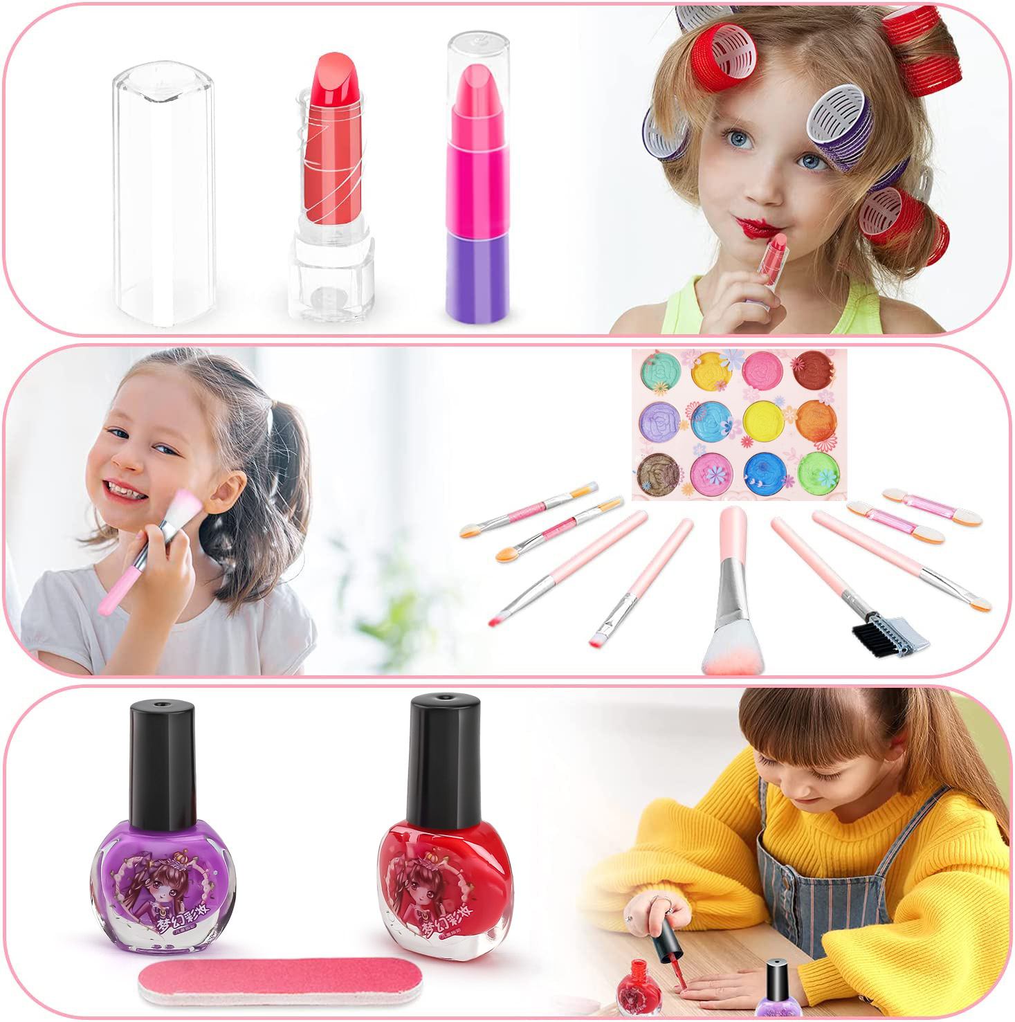 Kinder Make-Up Speelgoed Kit V - Beauty Makeup Set For Kids recensie en prijs