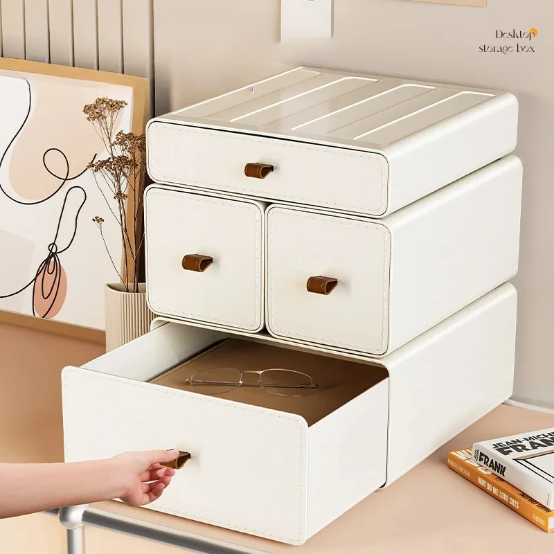 Desktop opbergdoos stapelbaar  - Beauty Makeup Desk recensie en prijs