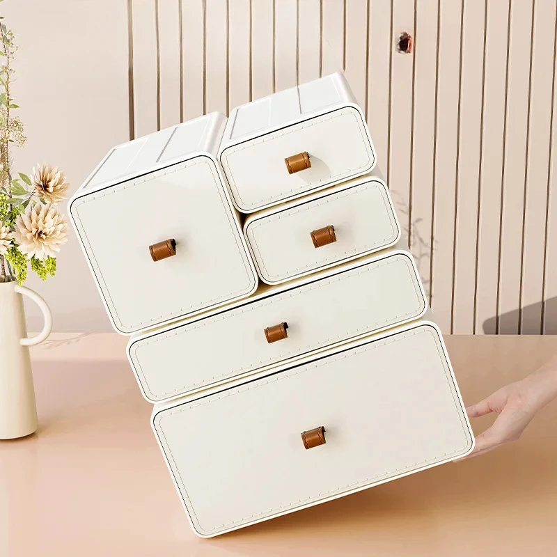 Desktop opbergdoos stapelbaar  - Beauty Makeup Desk recensie en prijs