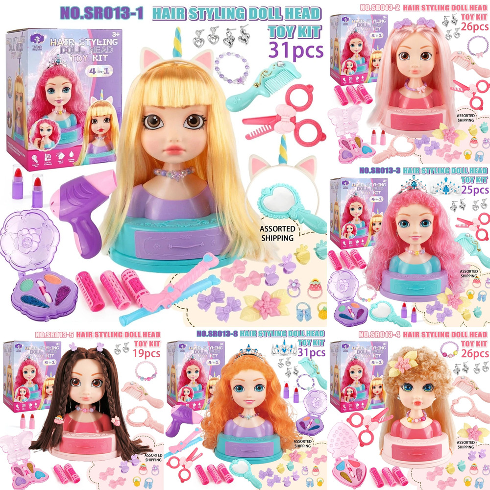 Haarstyling Pop Hoofd Make-up  - Beauty Makeup Set For Kids recensie en prijs